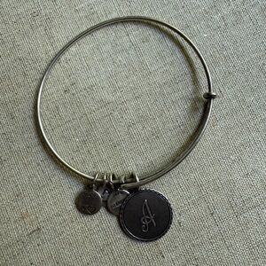 Alex and Ani Silver Charm Bracelet